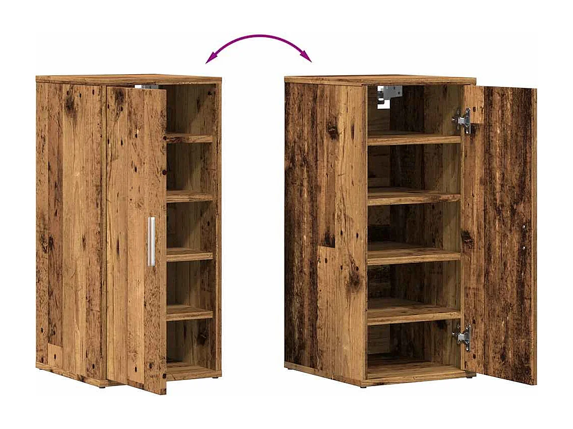 zapateros de madera vieja de ingeniería