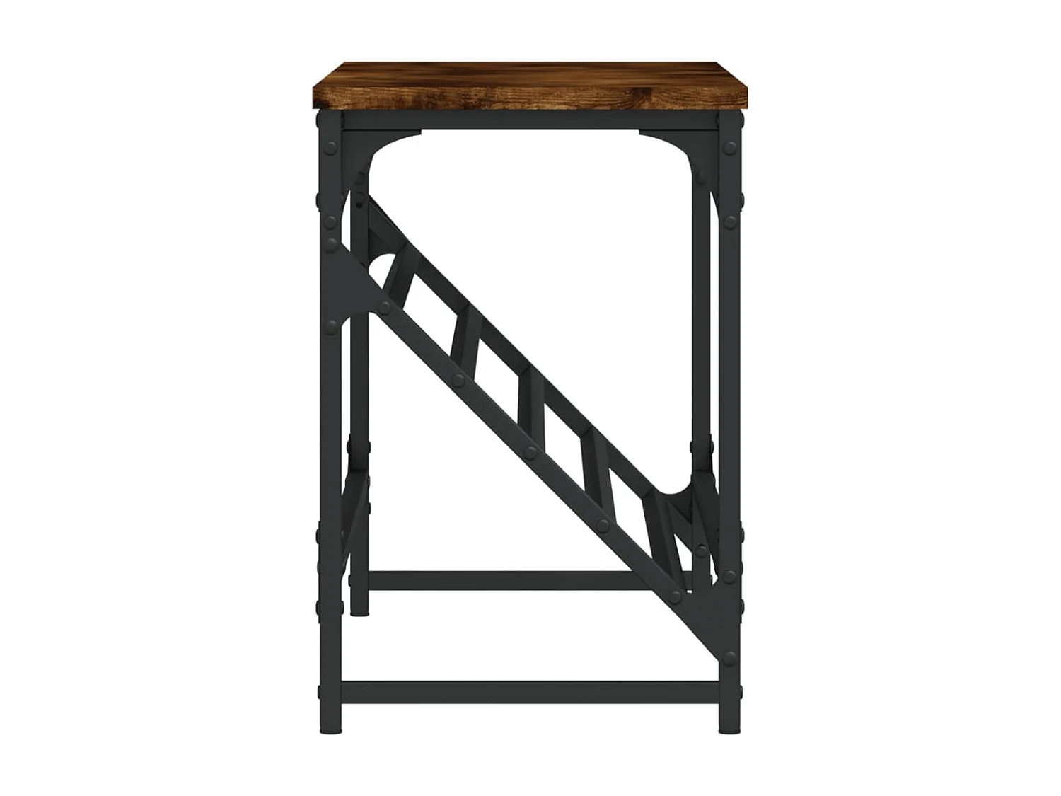 Zapatero roble ahumado 90x30x45 cm madera de ingeniería