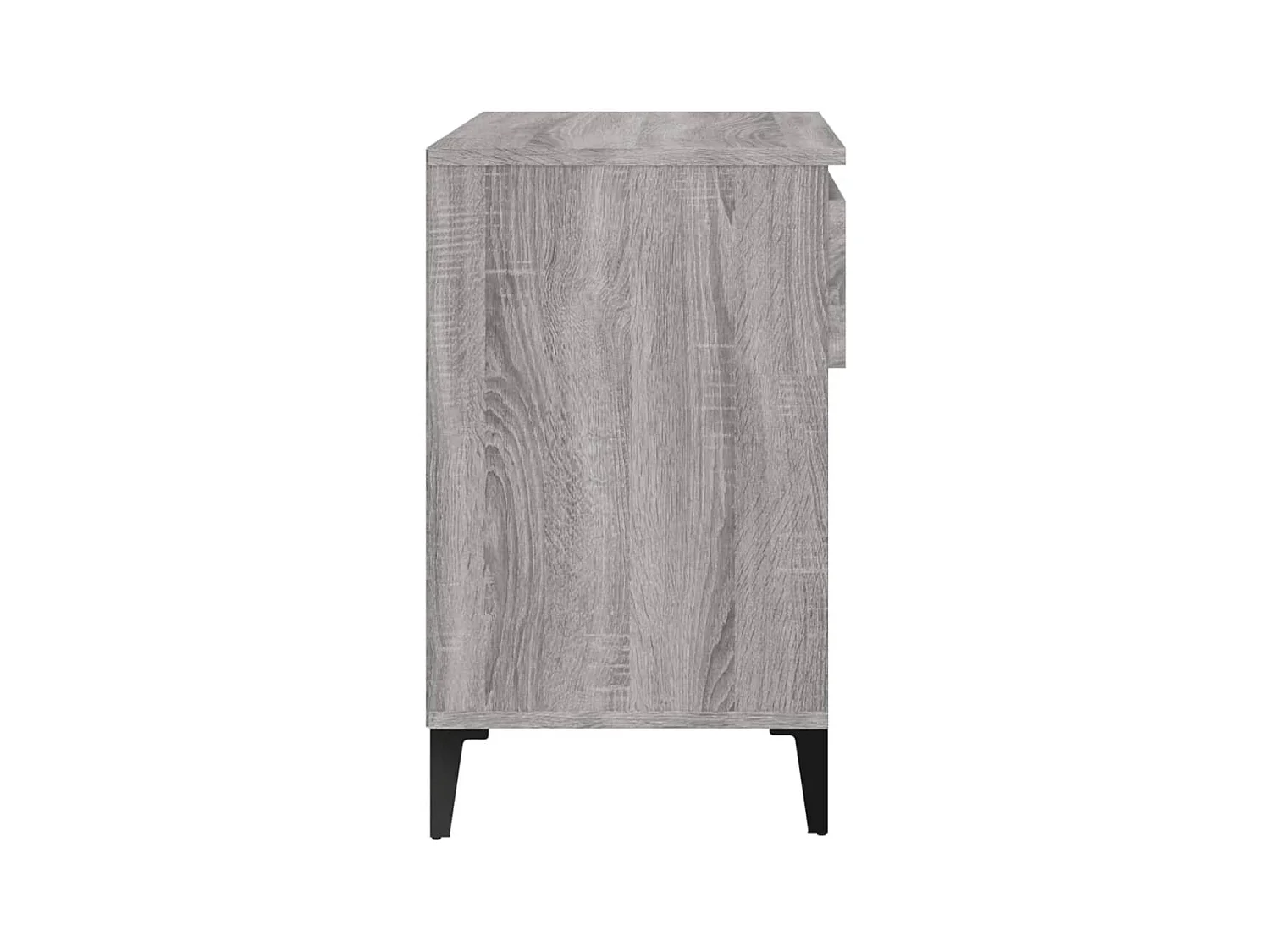 Scarpiera in legno ingegnerizzato grigio Sonoma 70x36x60 cm