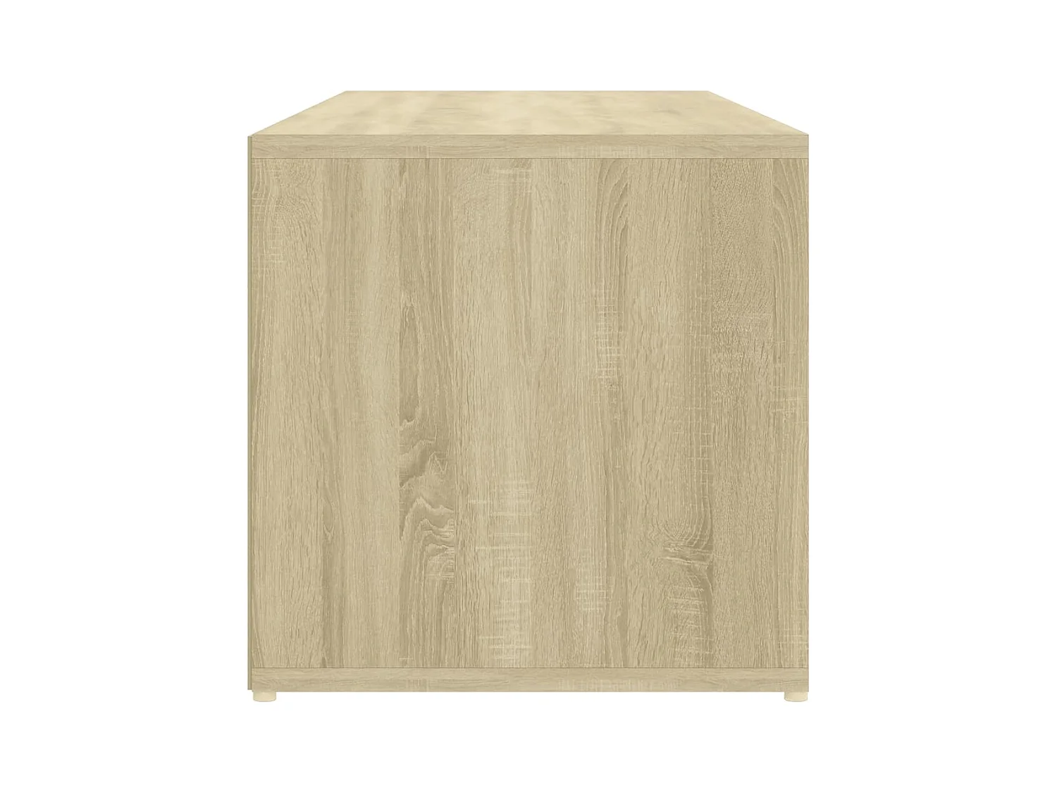 Schuhbank aus Sonoma-Eiche, Holzwerkstoff