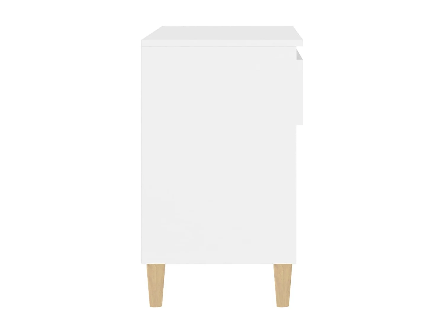 Zapatero blanco 70x36x60 cm Madera contrachapada