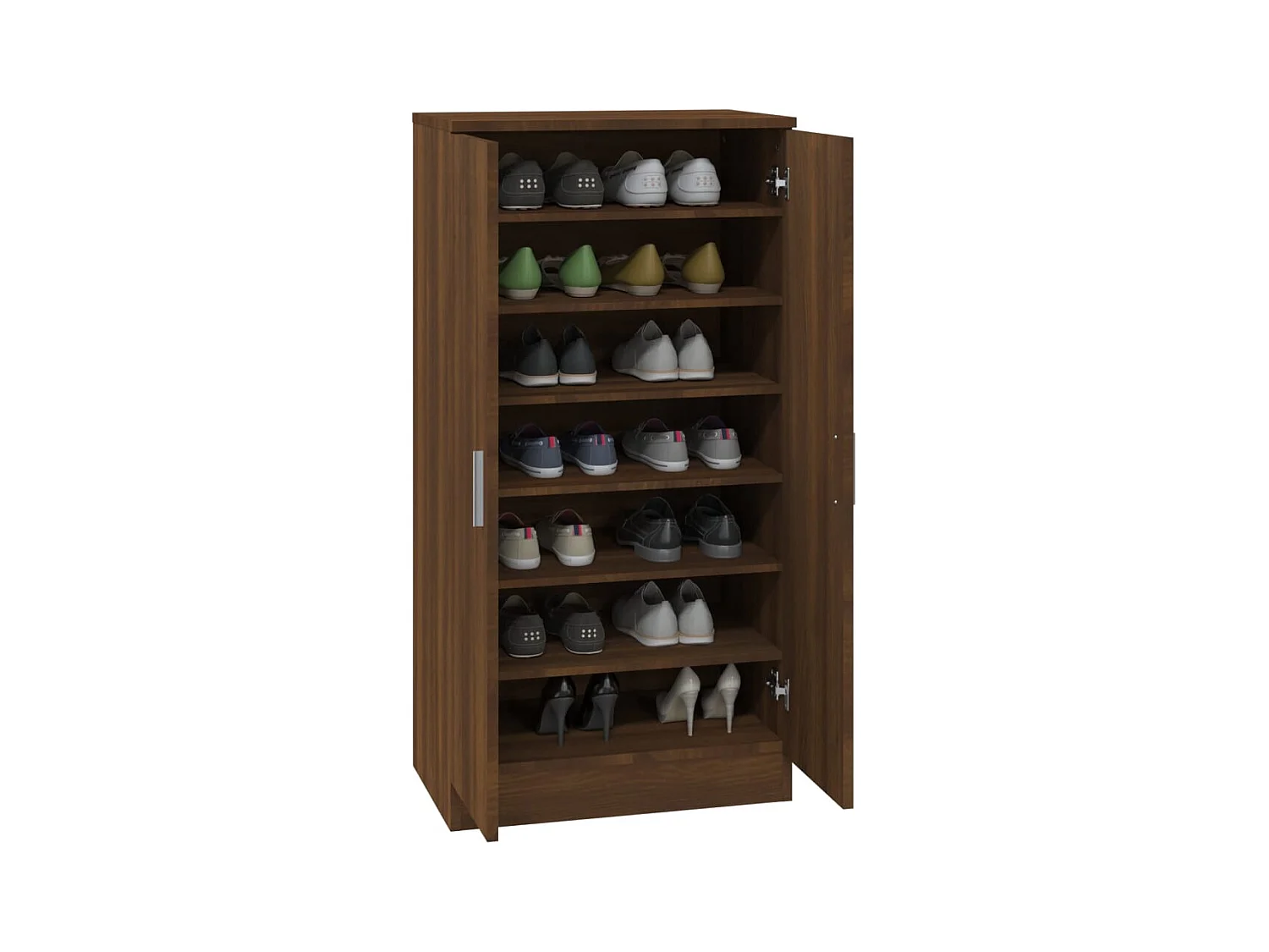 Armoire à chaussures Chêne marron 55x35x108cm Bois d'ingénierie