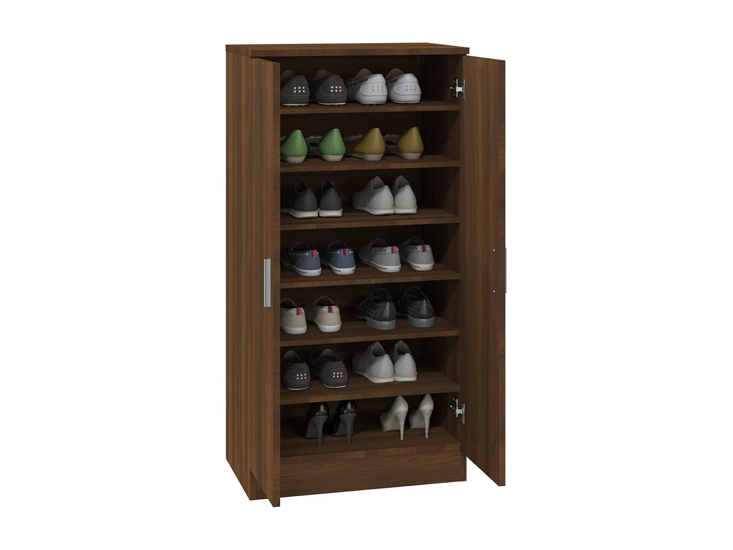 Armoire à chaussures Chêne marron 55x35x108cm Bois d'ingénierie