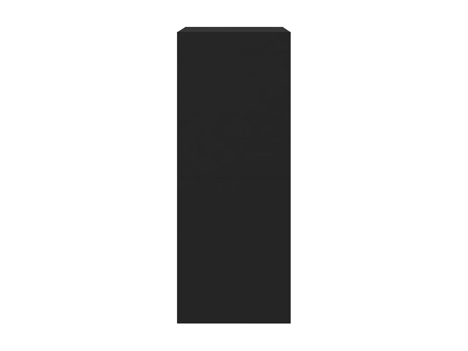 Scarpiera con 2 cassetti pieghevoli, nero, 80x42x108 cm