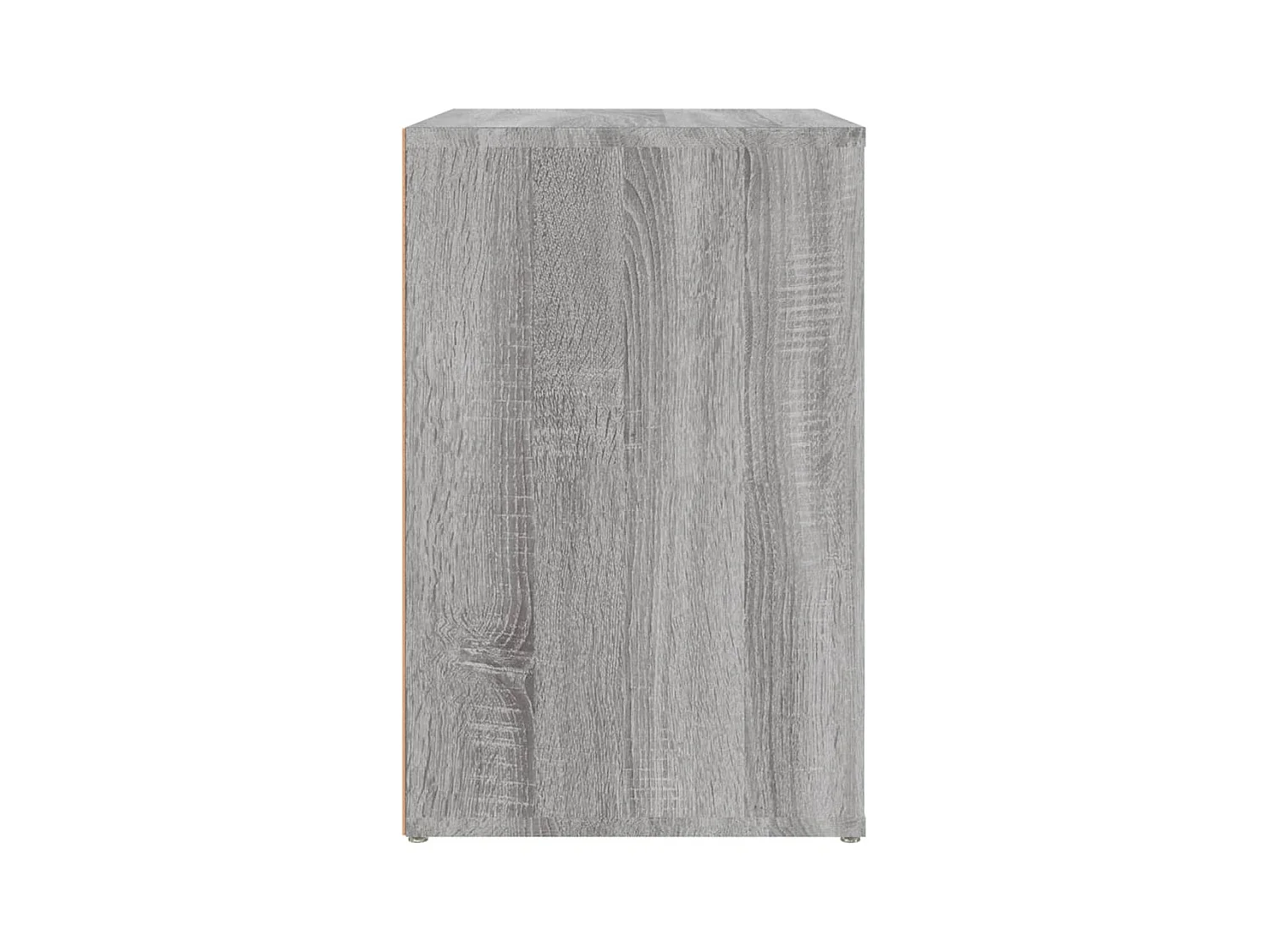 Sonoma grijze schoenenkast 130x35x54 cm Technisch hout