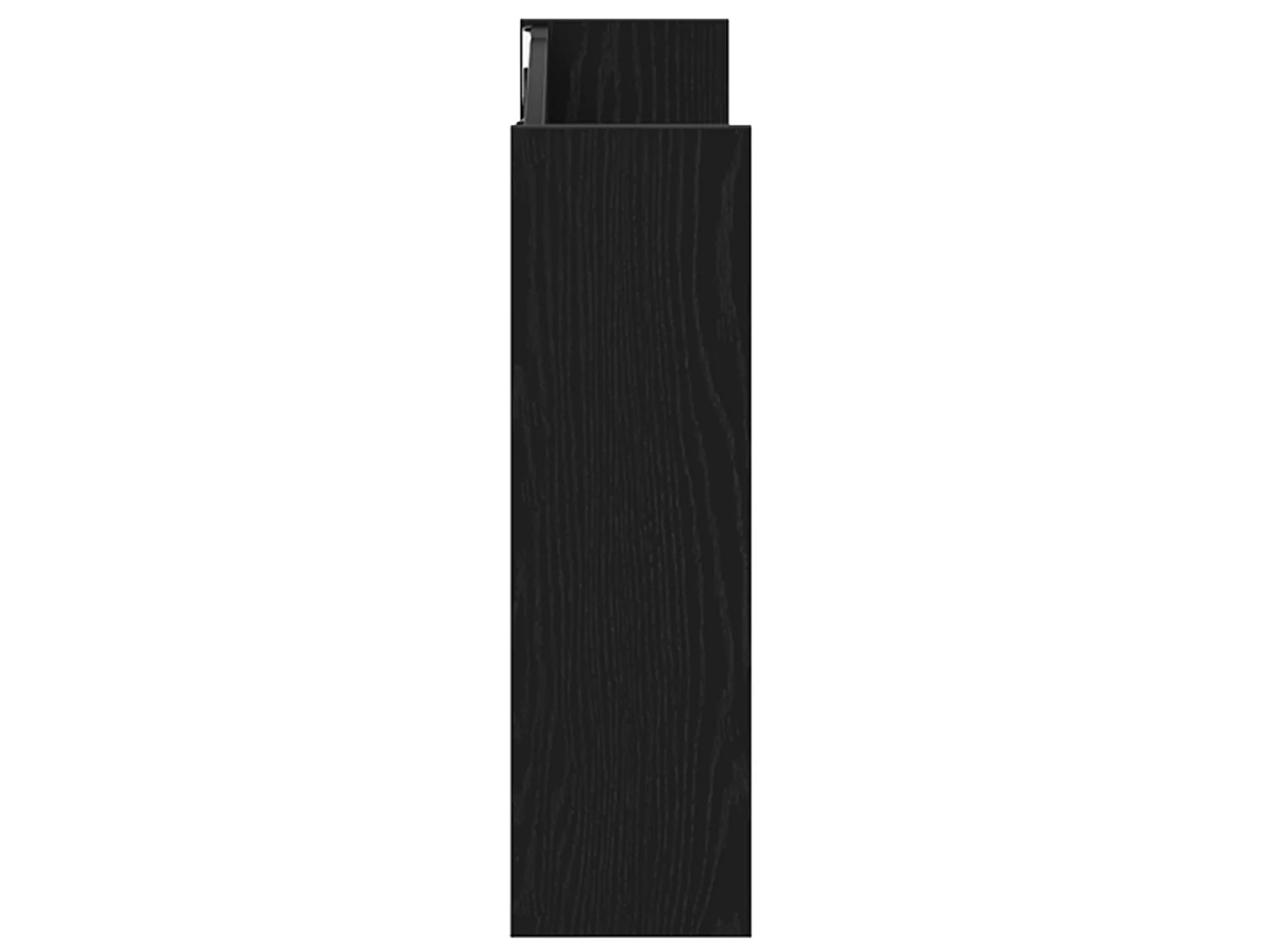 Cabinets à chaussures muraux Chêne noir 60 x 18 x 60 cm