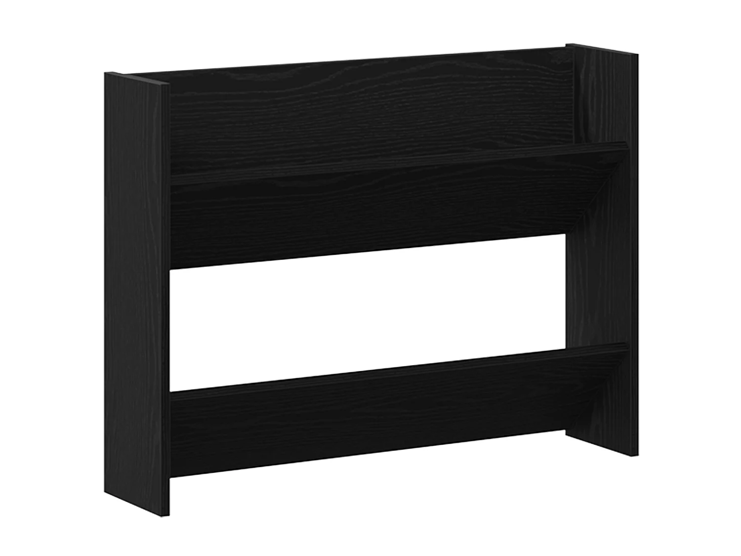 Cabinets à chaussures muraux Chêne noir 60 x 18 x 60 cm