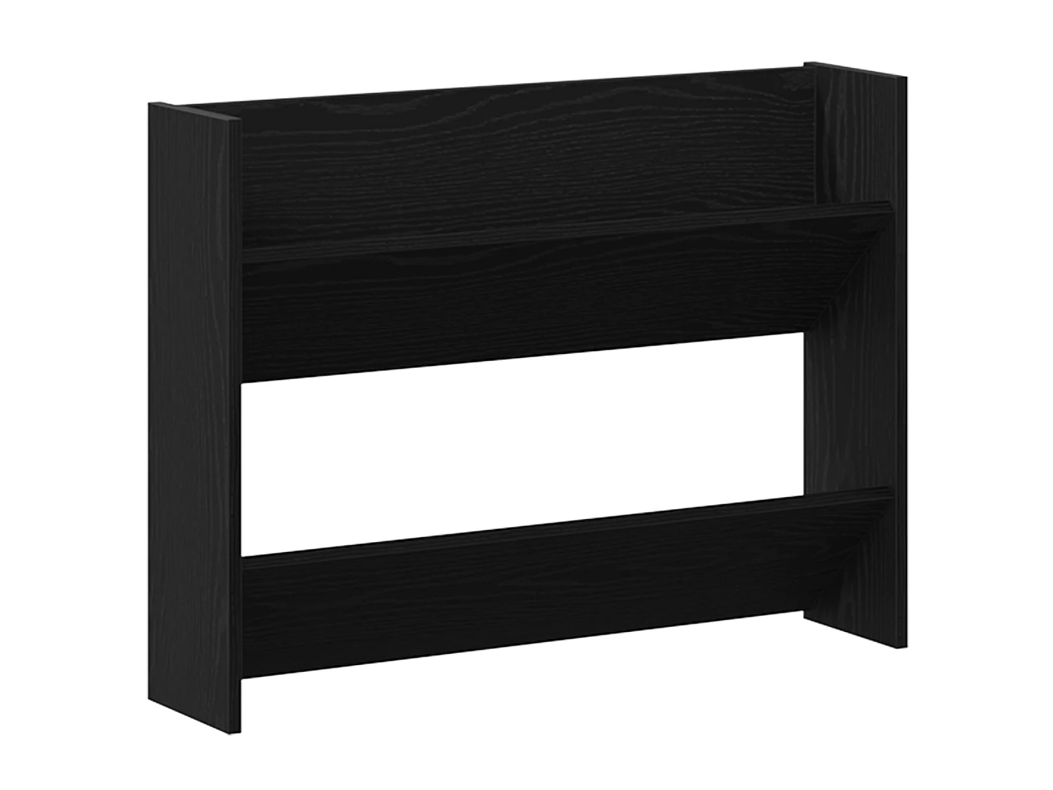 Cabinets à chaussures muraux Chêne noir 60 x 18 x 60 cm