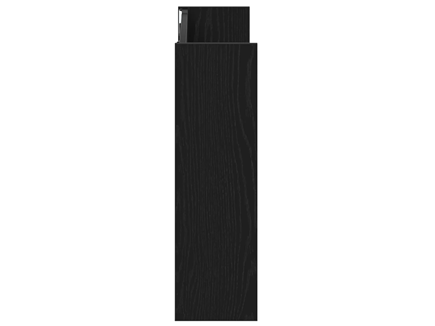 Cabinets à chaussures muraux Chêne noir 60 x 18 x 60 cm