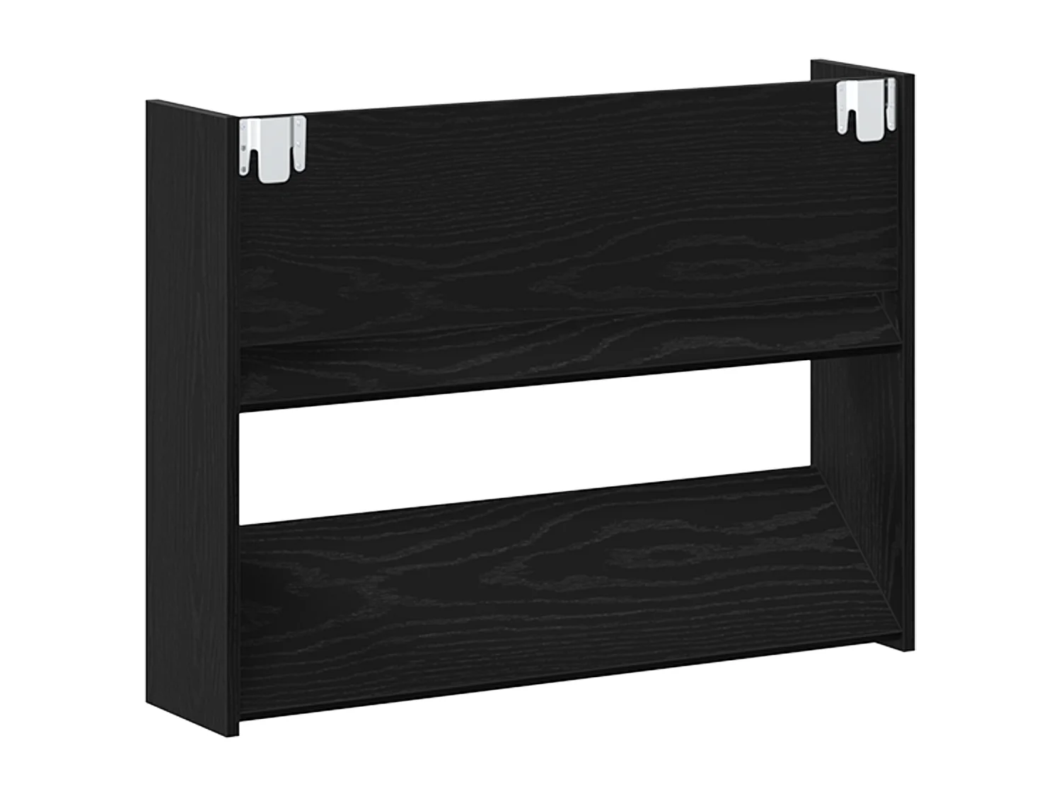 Cabinets à chaussures muraux Chêne noir 60 x 18 x 60 cm