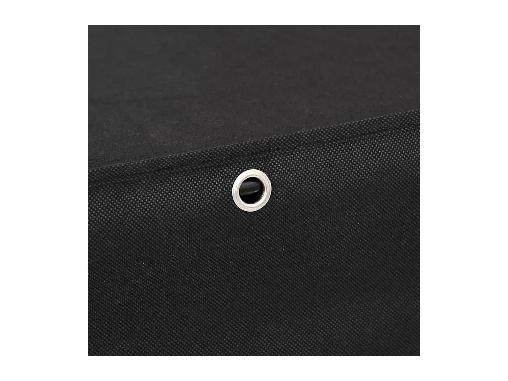 Zwarte schoenenkast 60x28x90 cm Stof