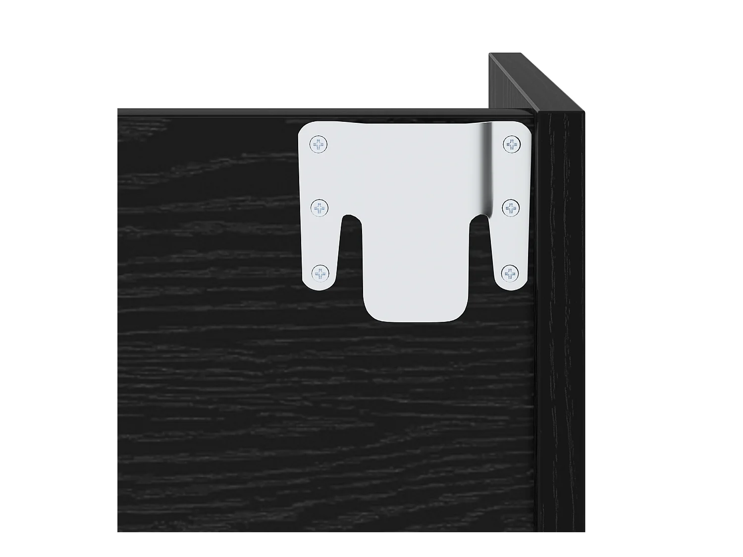 Cabinets à chaussures muraux 2 pcs Chêne noir 60 x 18 x 60 cm