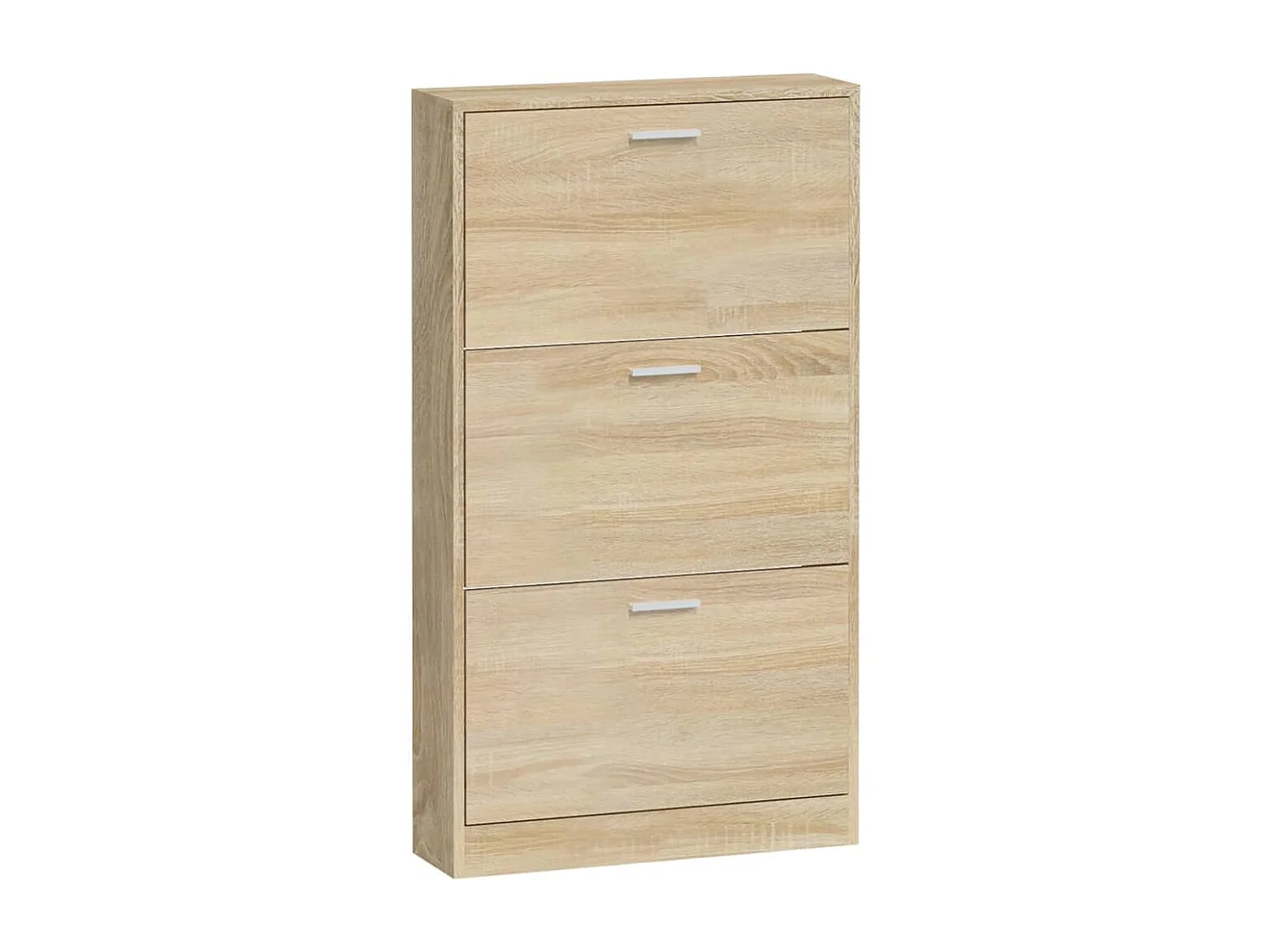 Schoenenkast Eiken 59x17x108 cm Technisch hout