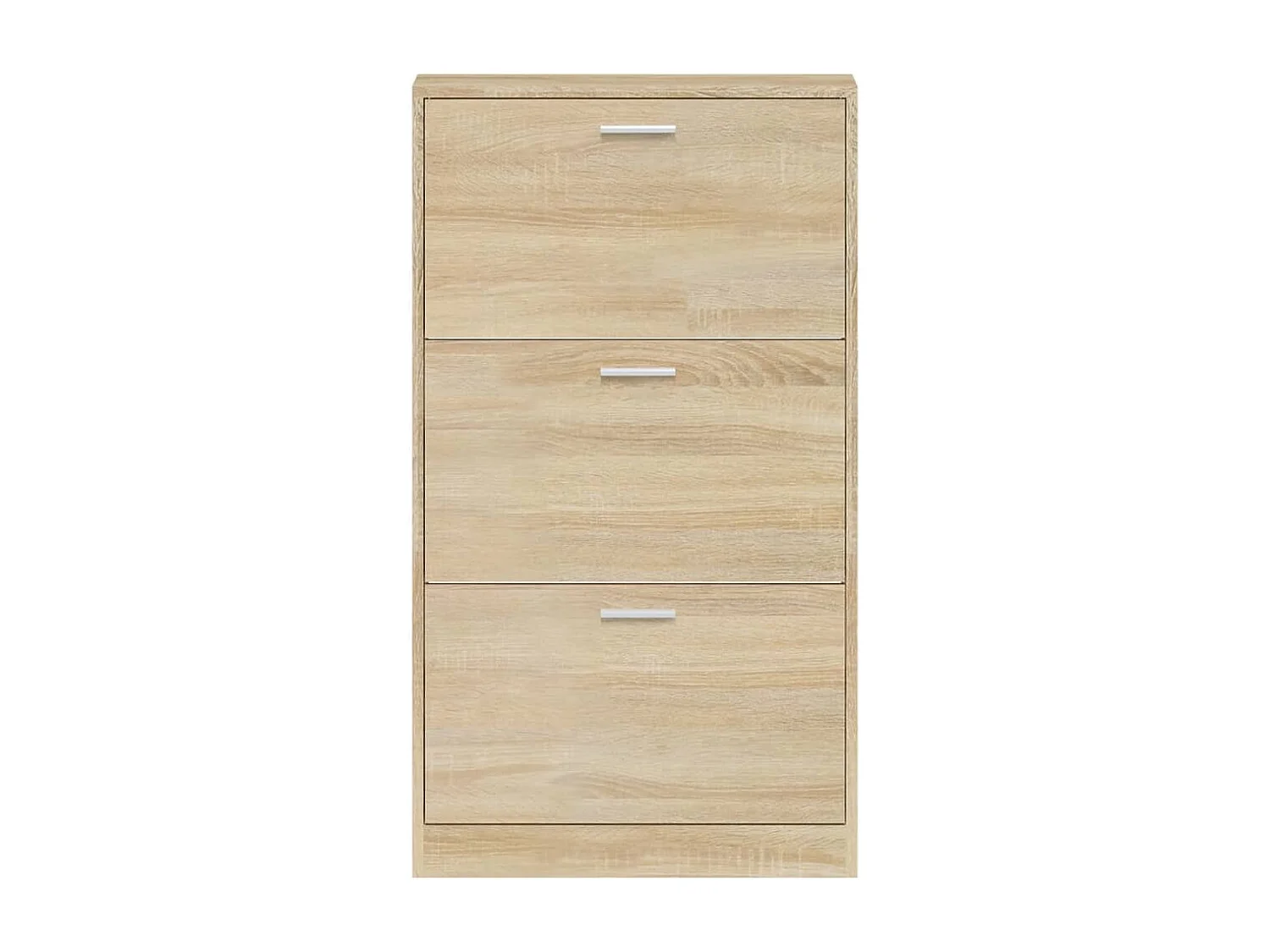 Schoenenkast Eiken 59x17x108 cm Technisch hout