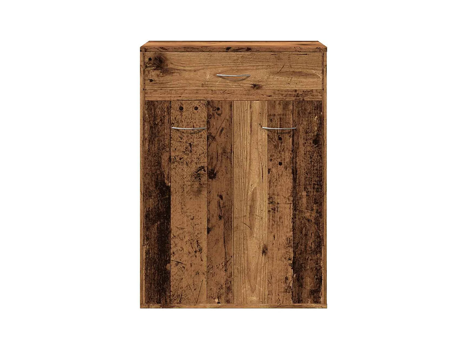 Armoire à chaussures vieux bois 60x35x84 cm bois d'ingénierie