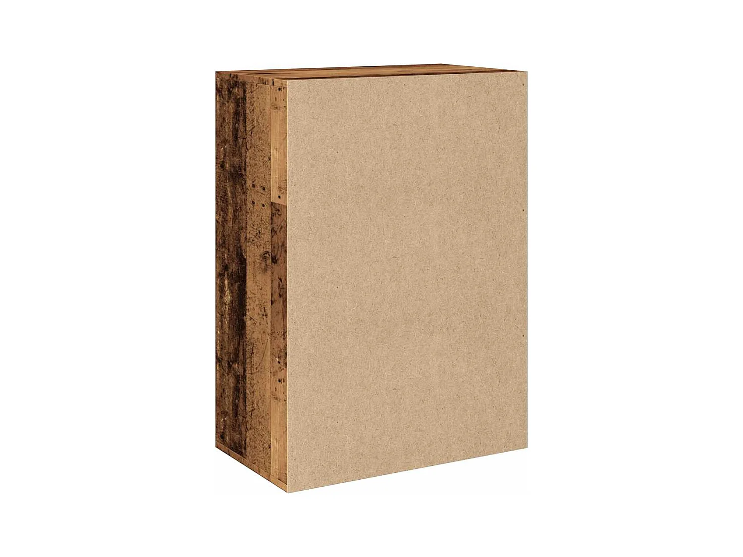 Armoire à chaussures vieux bois 60x35x84 cm bois d'ingénierie