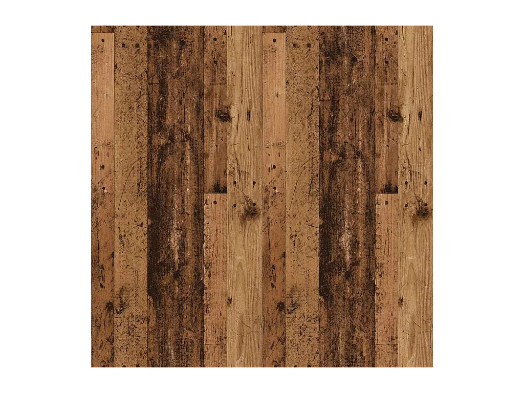 Armoire à chaussures vieux bois 60x35x84 cm bois d'ingénierie