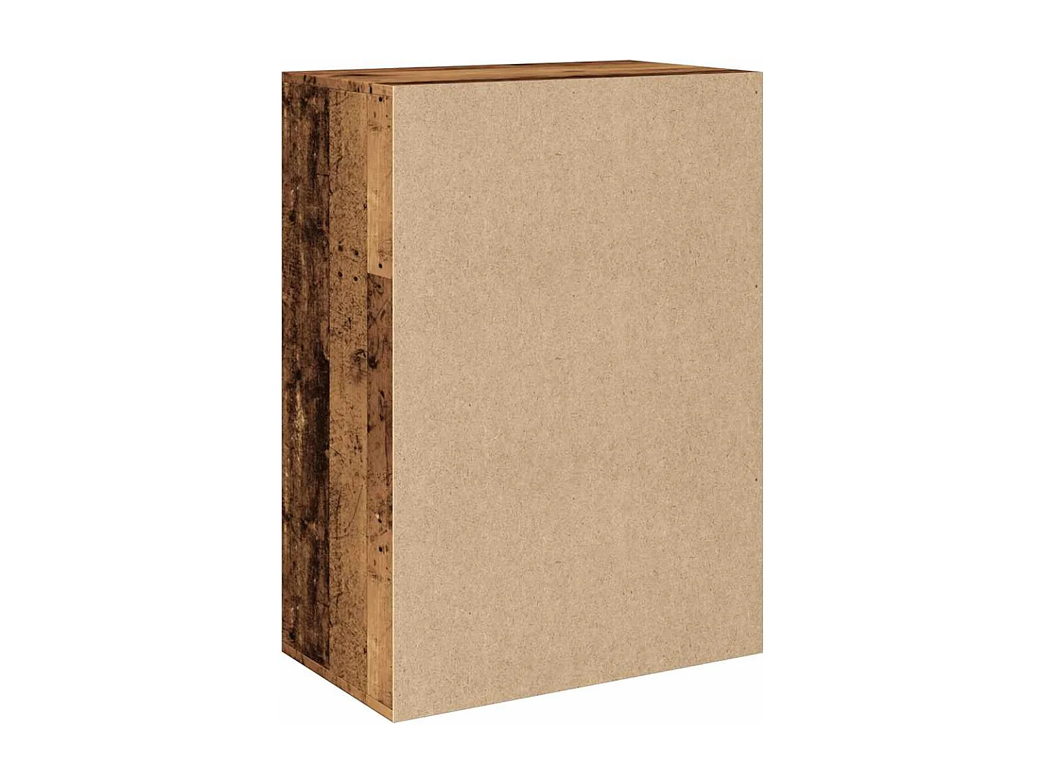 Armoire à chaussures vieux bois 60x35x84 cm bois d'ingénierie