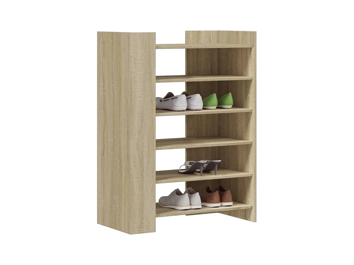 Armoire à chaussures chêne sonoma 74,5x37,5x100 cm