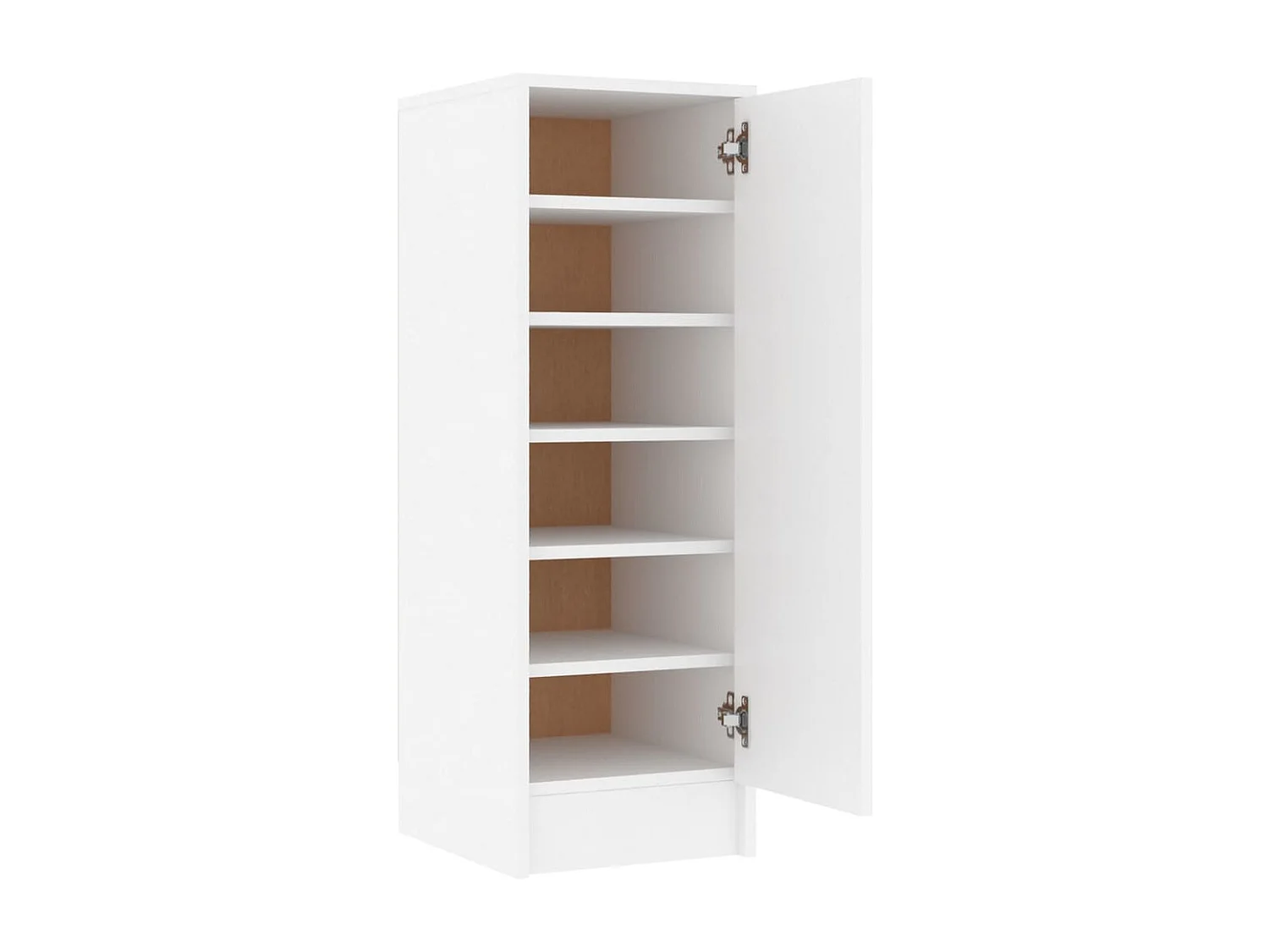 Zapatero blanco 32x35x92 cm Aglomerado