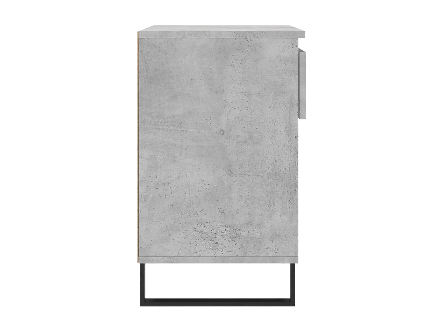 Armoire à chaussures Gris béton 70x36x60 cm Bois d'ingénierie