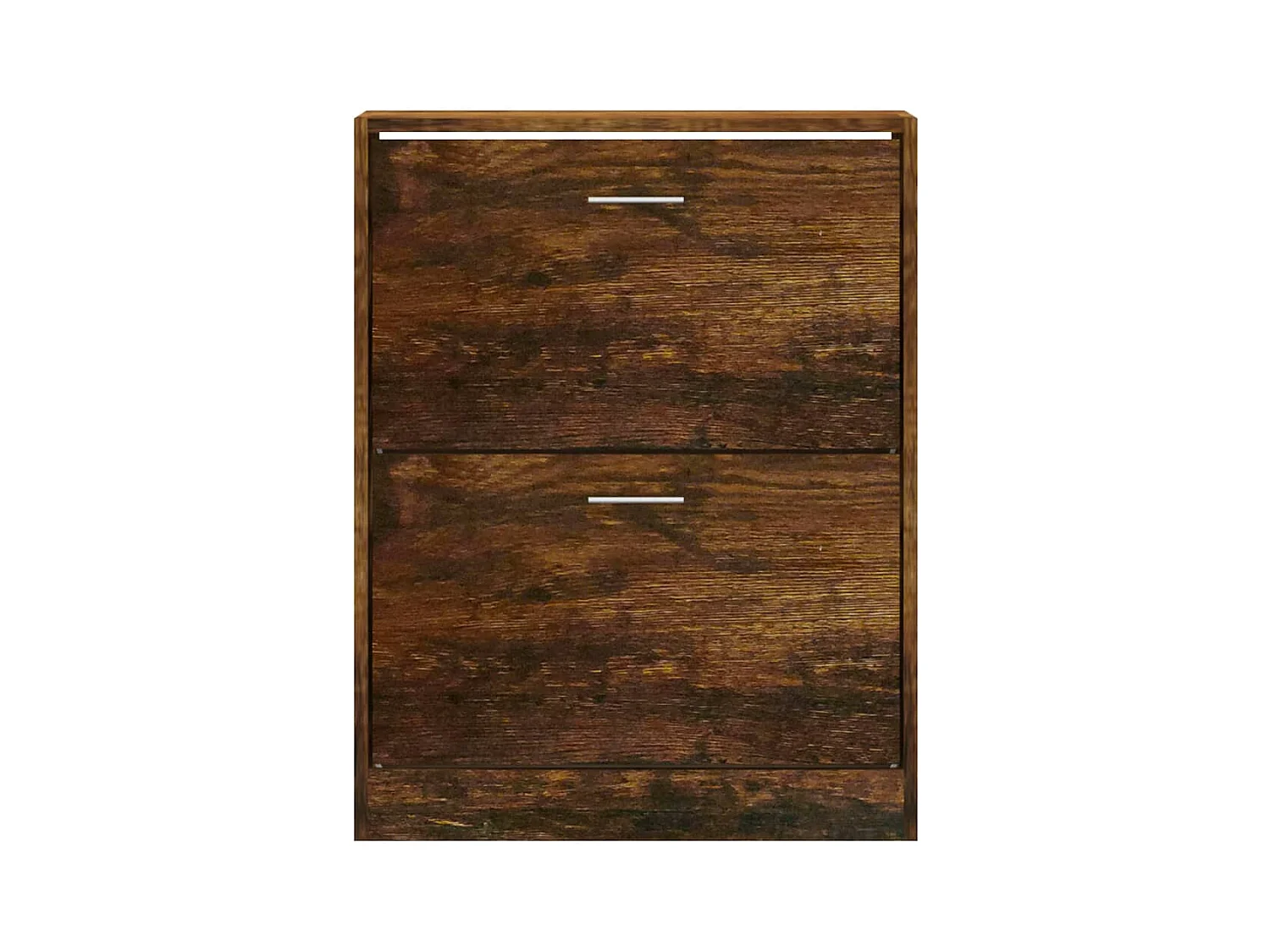 Armoire à chaussures Chêne fumé 63x24x81 cm Bois d'ingénierie