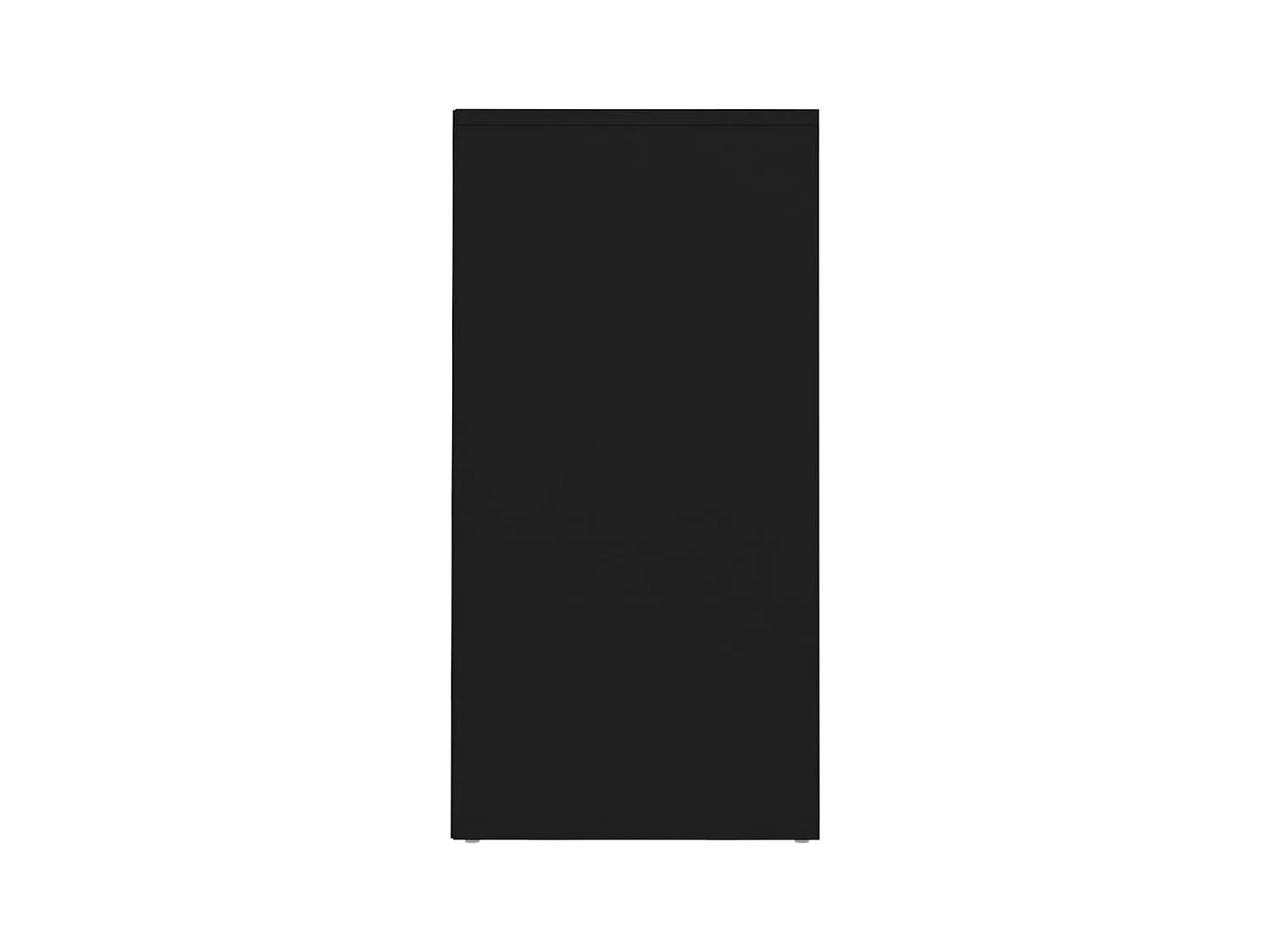 zapateros negros de 31,5 x 35 x 70 cm de madera de ingeniería