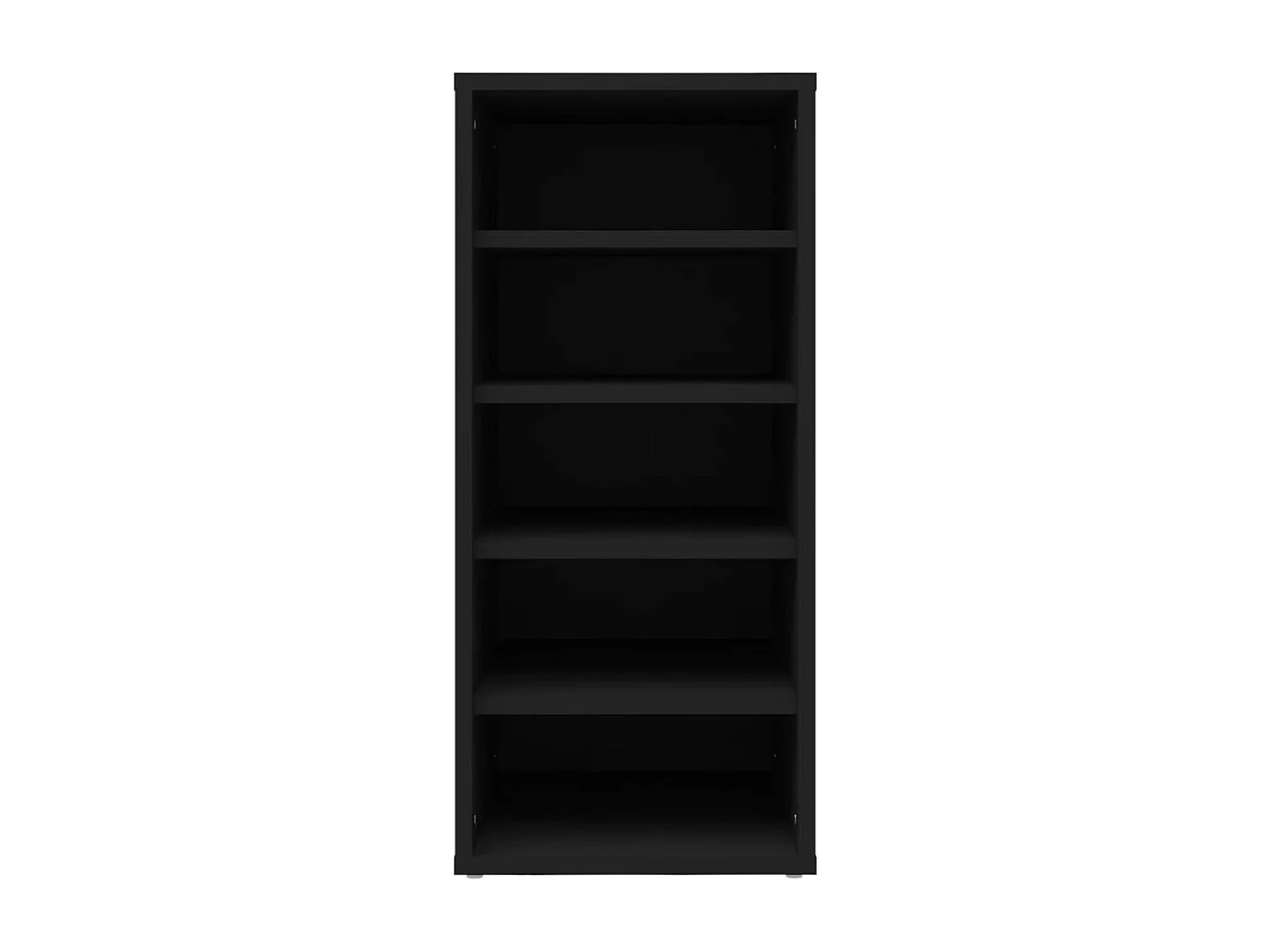 zapateros negros de 31,5 x 35 x 70 cm de madera de ingeniería