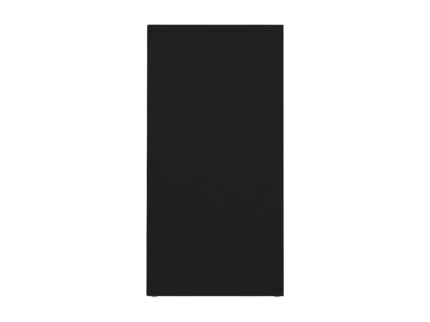 zapateros negros de 31,5 x 35 x 70 cm de madera de ingeniería