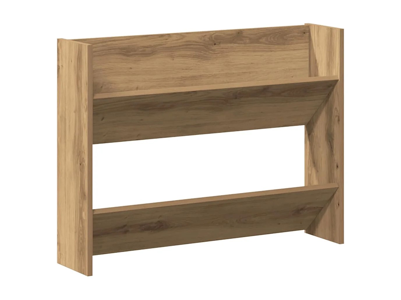 Zapatero de pared, roble artesanal, madera de ingeniería