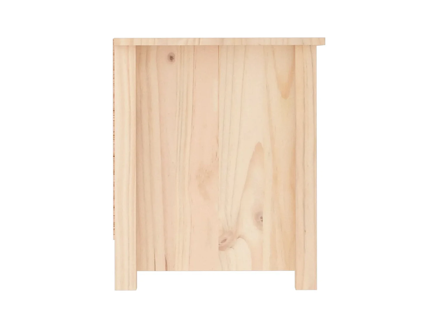 Armoire à chaussures 110x38x45,5 cm Bois de pin massif
