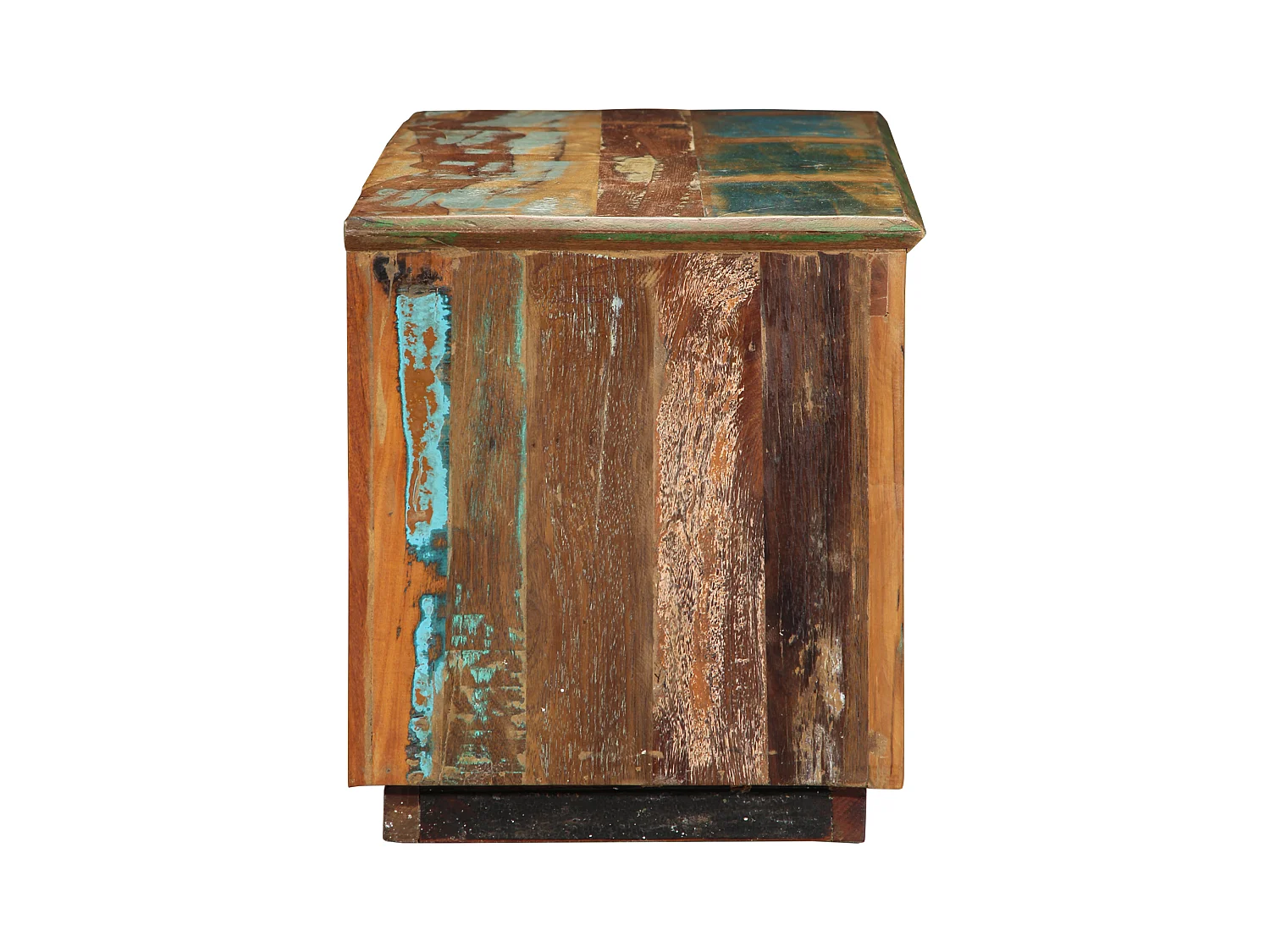 Banc à chaussures 110x35x40 cm Bois massif de récup