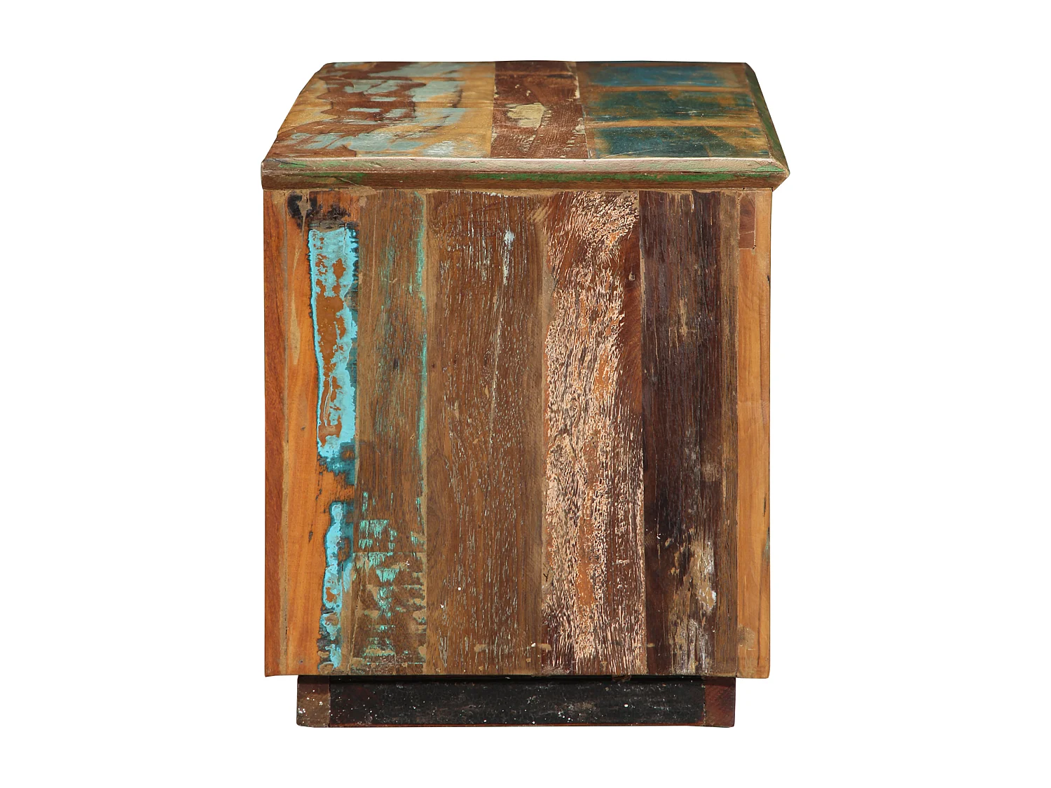 Schoenenbank 110x35x40 cm Massief gerecycled hout