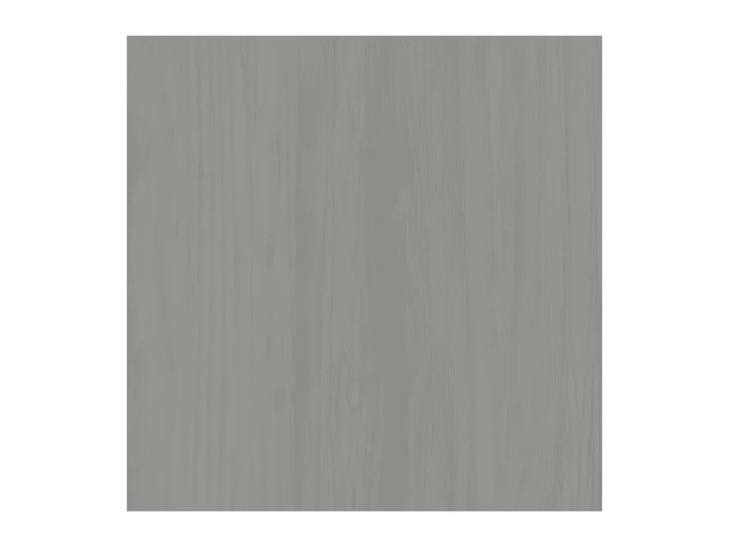 Armoire à chaussures gris 60x35x96 cm bois massif de pin