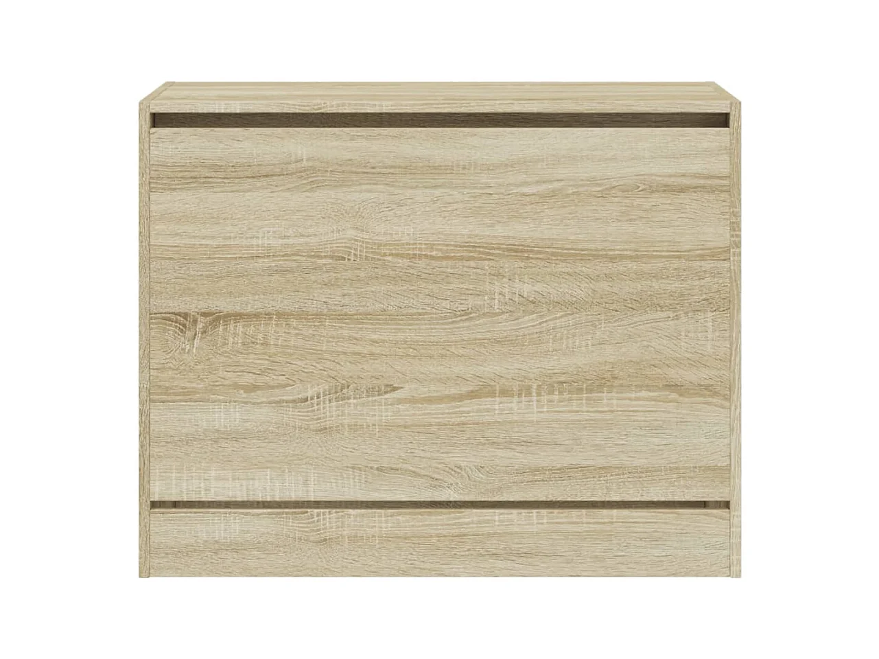 Armoire à chaussures chêne sonoma 80x34x63 cm bois d'ingénierie