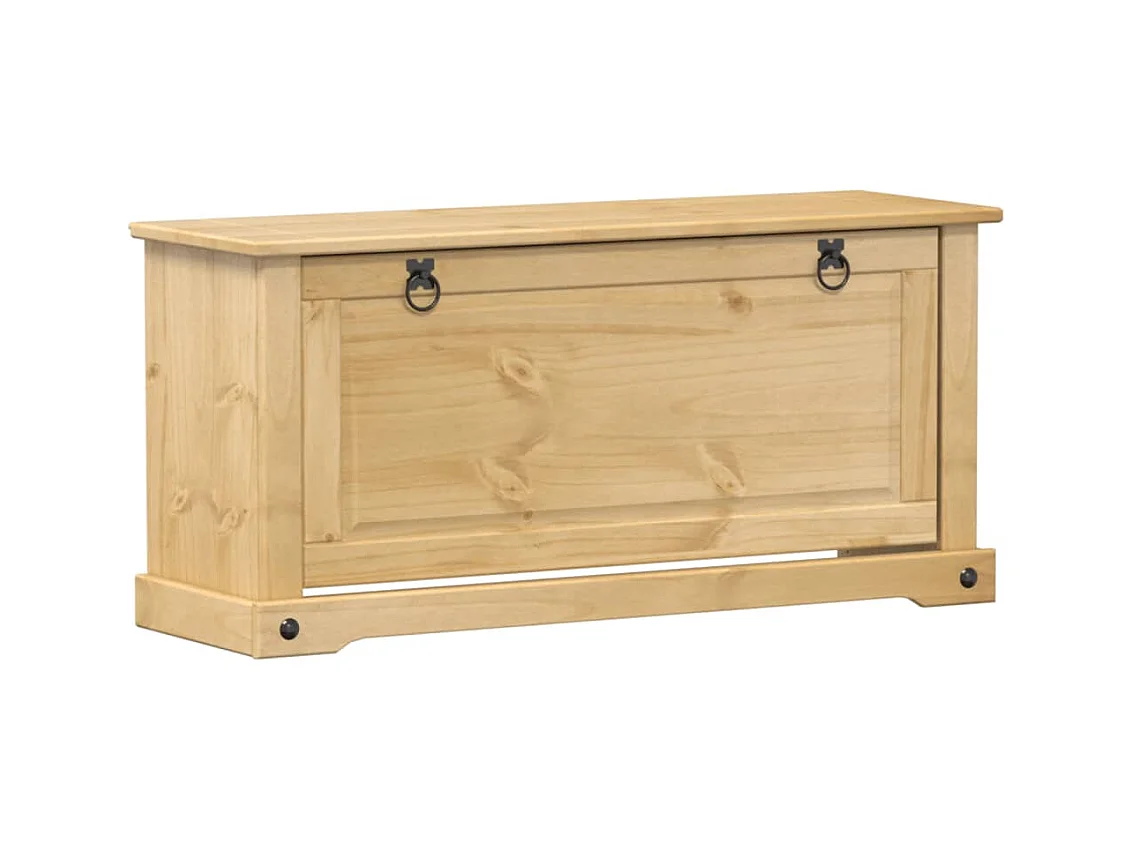 Armoire à chaussures 99x32x47 cm bois de pin massif