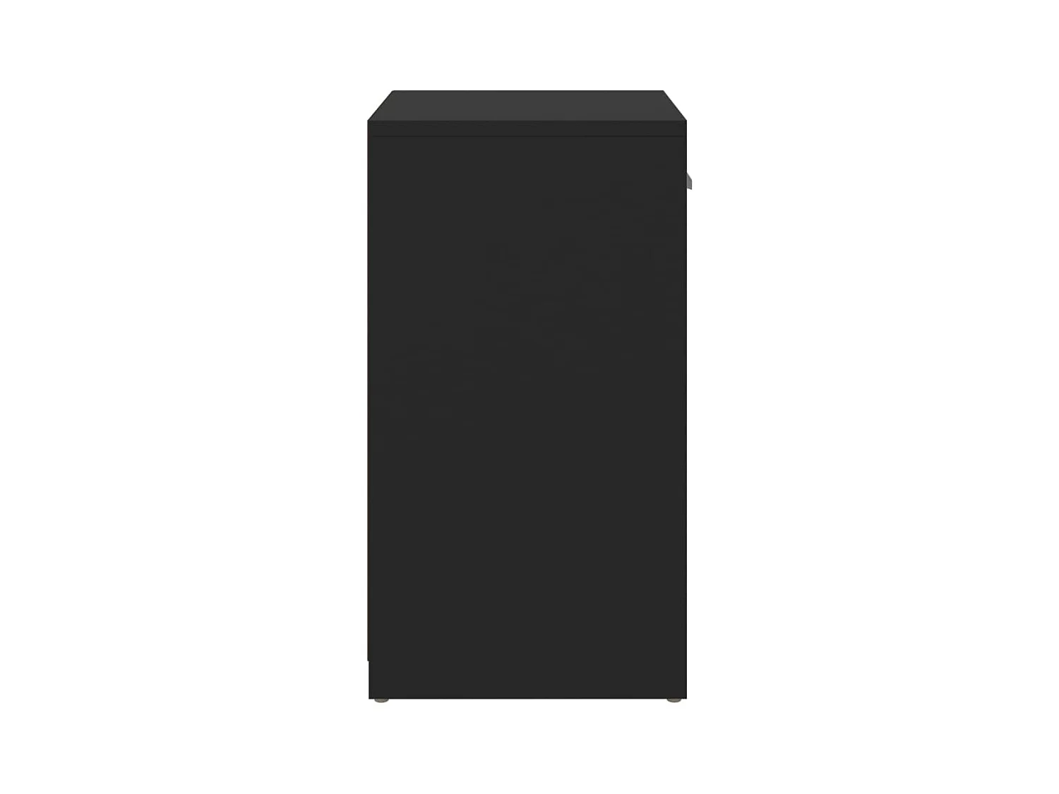 Banc à chaussures Noir 94,5x31x57 cm Aggloméré