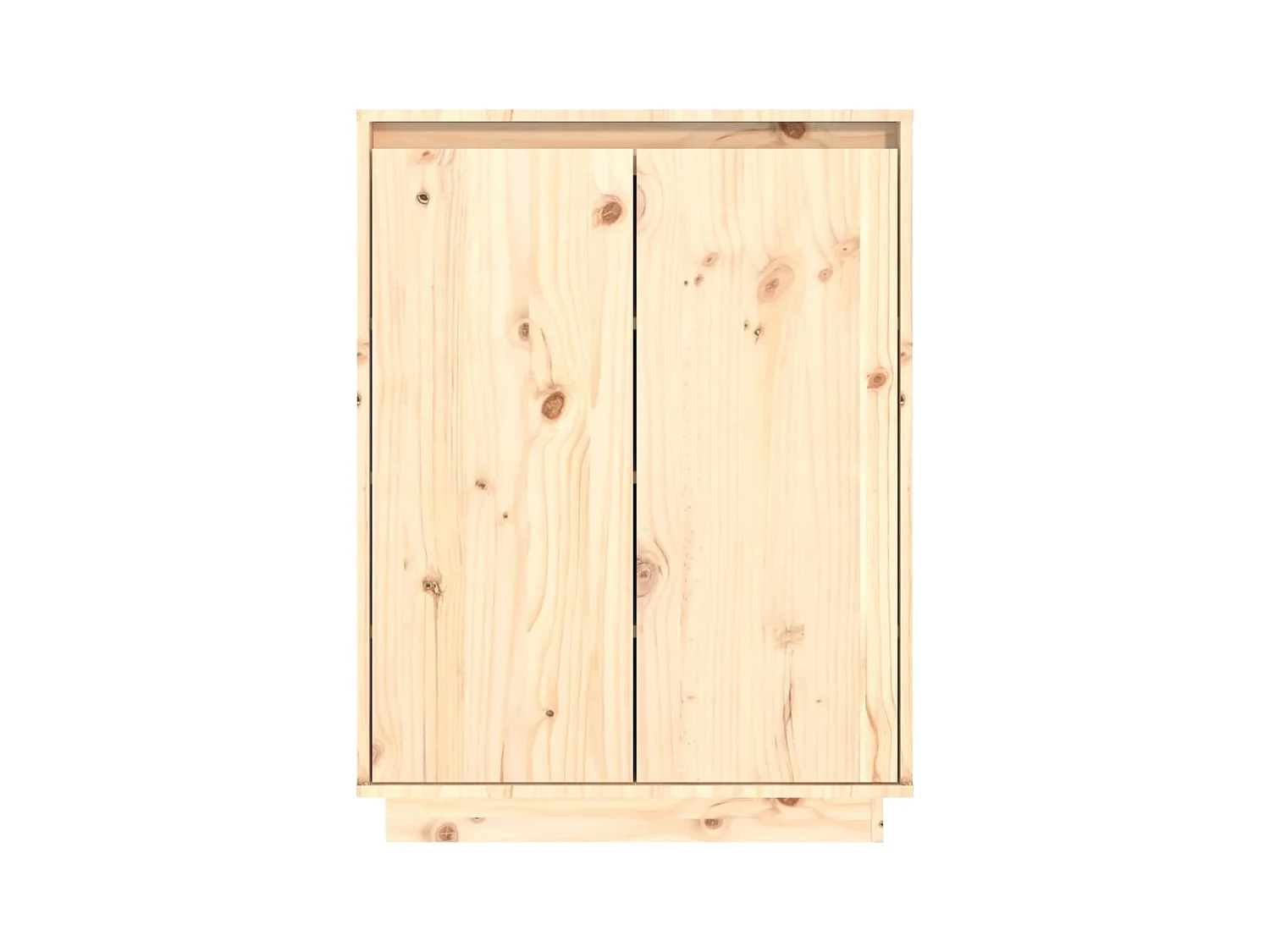 Armoire à chaussures 60x35x80 cm Bois de pin massif