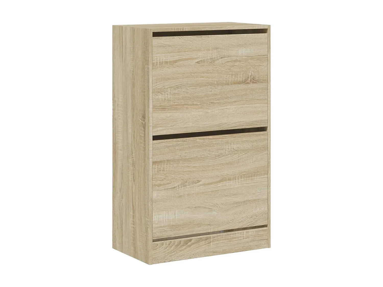 Zapatero de roble Sonoma 60x34x96,5 cm madera de ingeniería