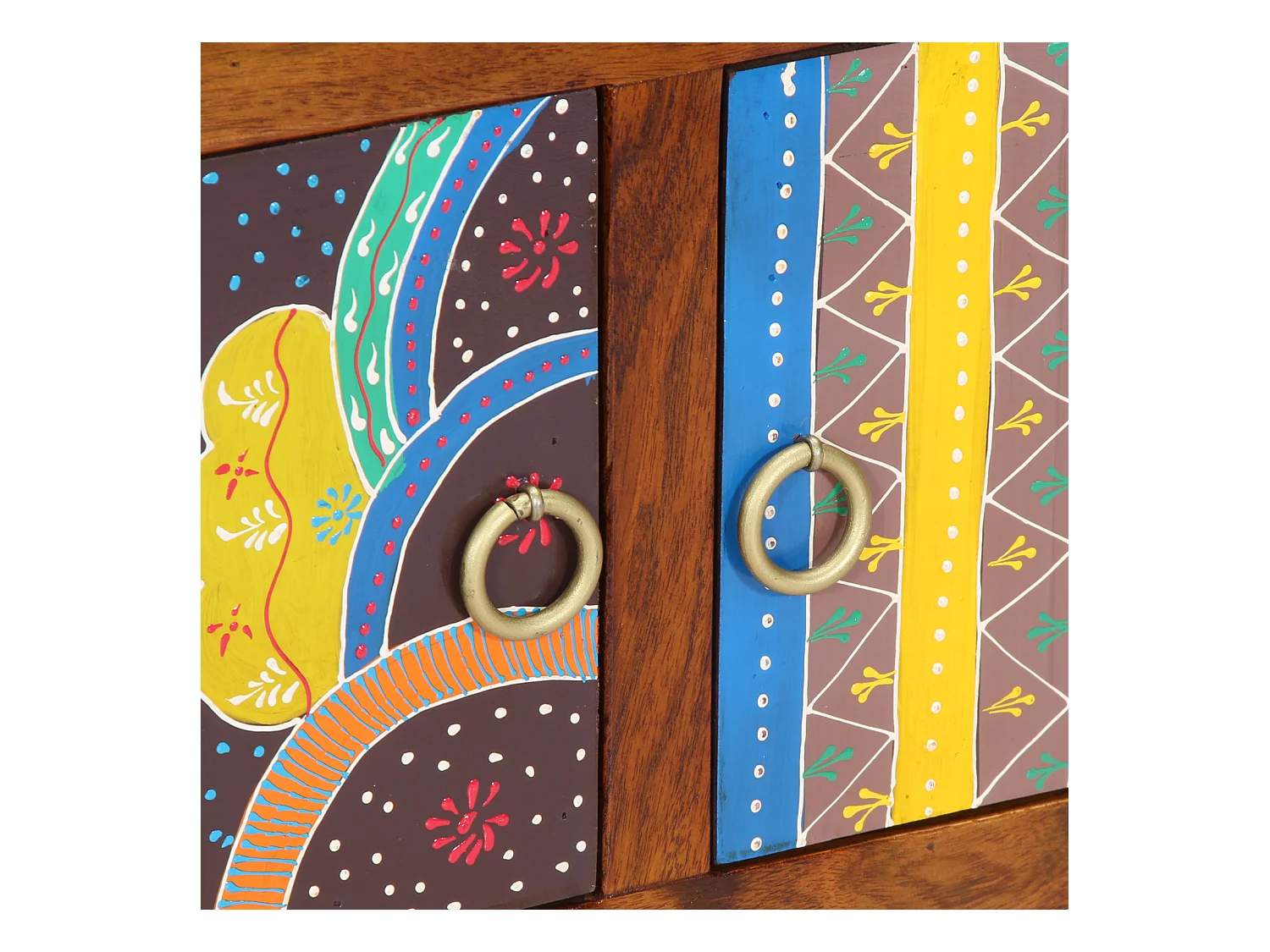 Meuble à chaussures 90x35x55 cm en bois massif d'acacia