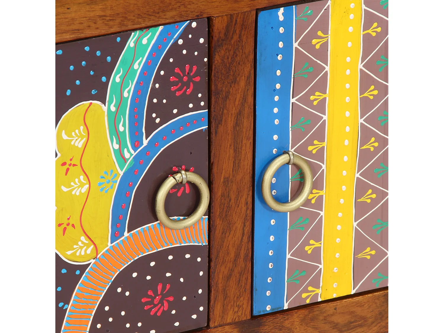 Meuble à chaussures 90x35x55 cm en bois massif d'acacia