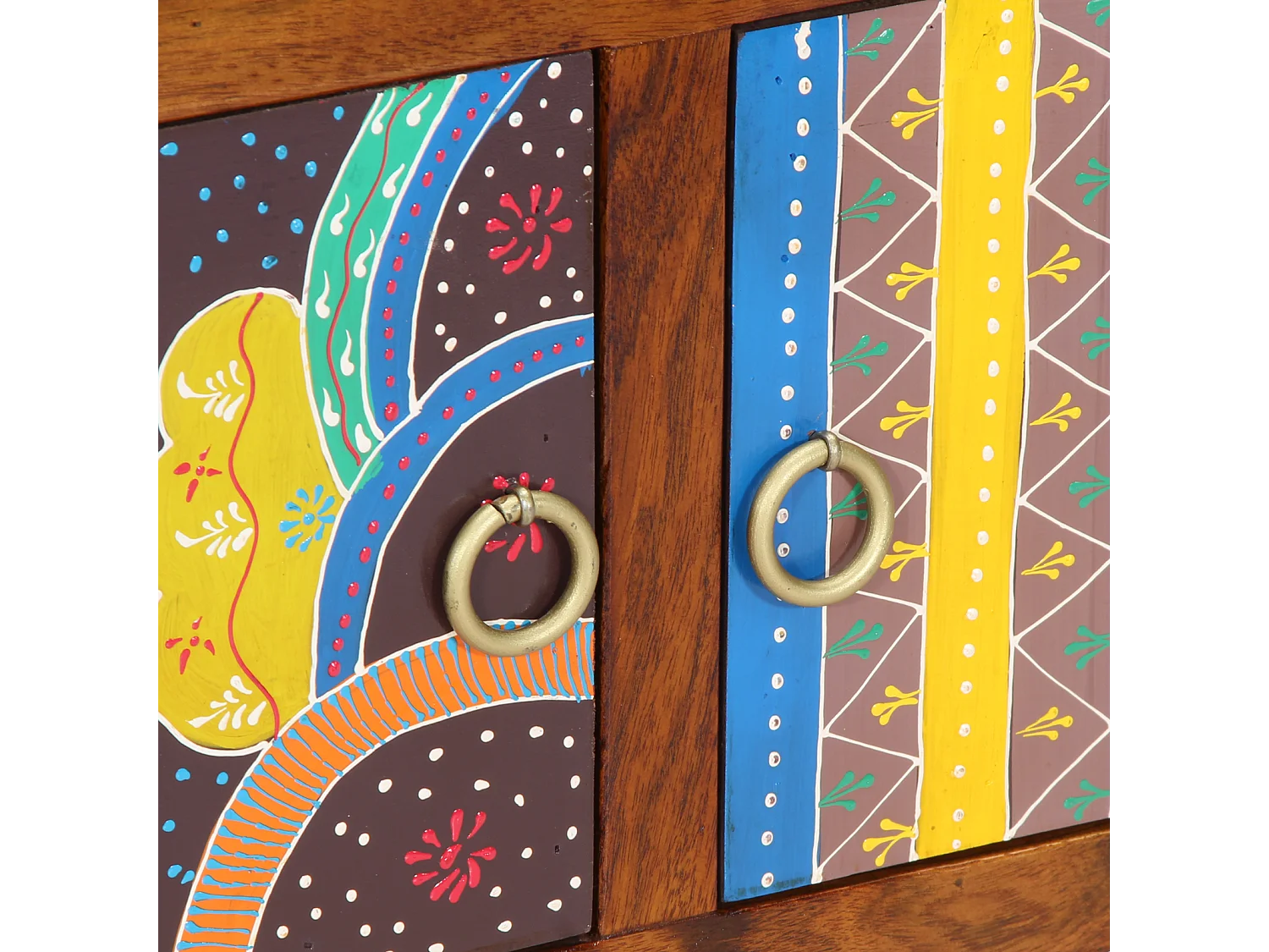 Meuble à chaussures 90x35x55 cm en bois massif d'acacia