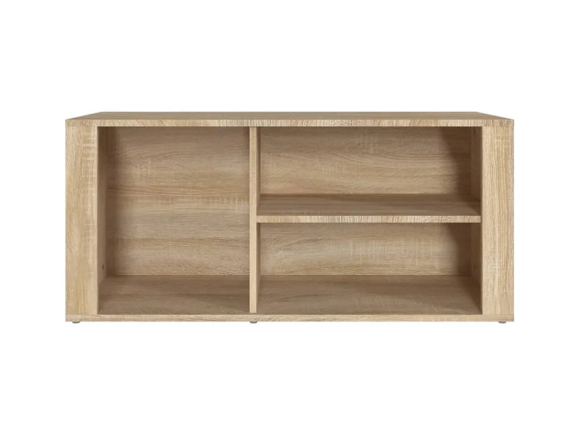 Armoire à chaussures Chêne sonoma 100x35x45cm Bois d'ingénierie
