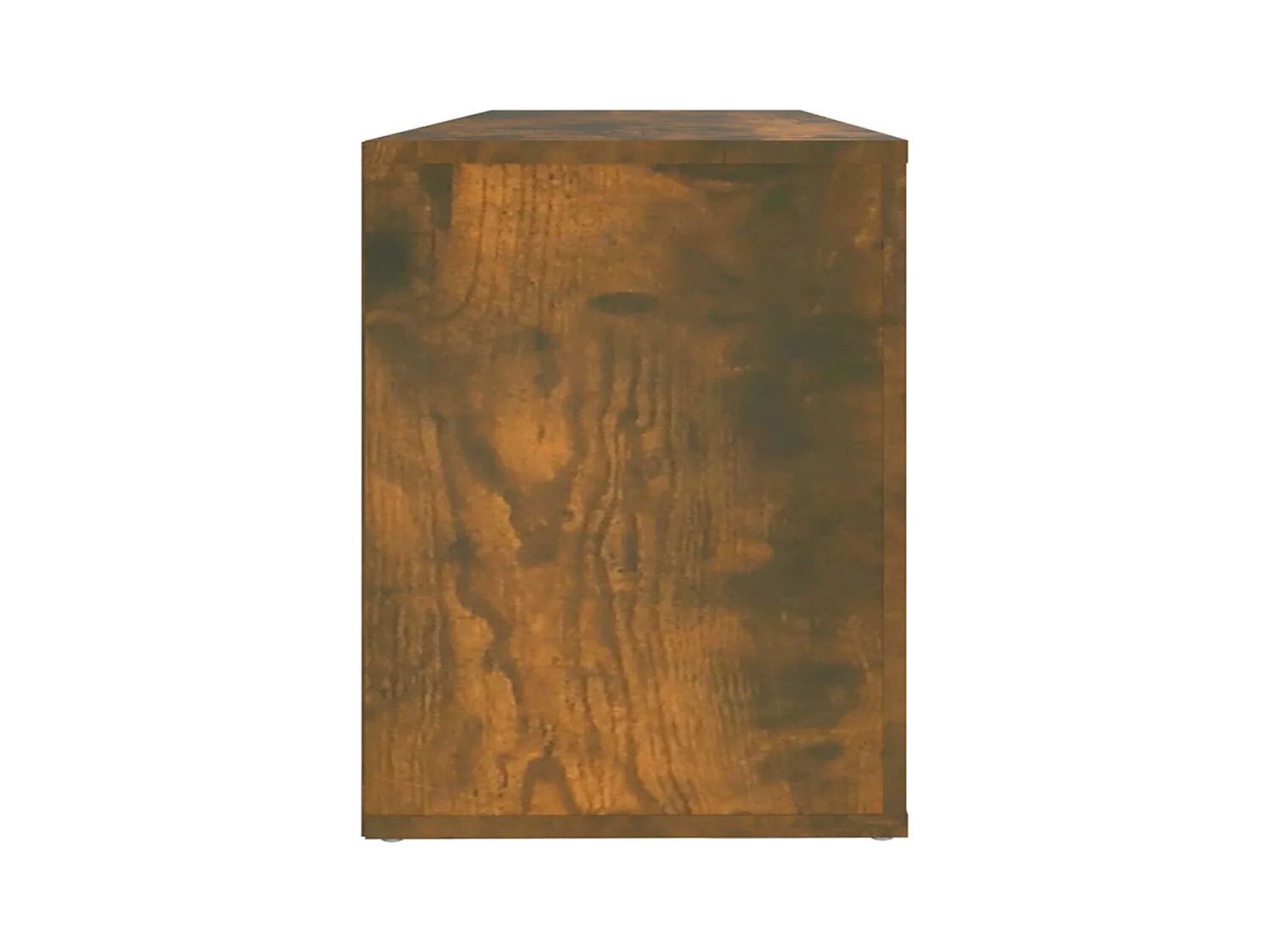 Armoire à chaussures Chêne fumé 100x35x45 cm Bois d'ingénierie