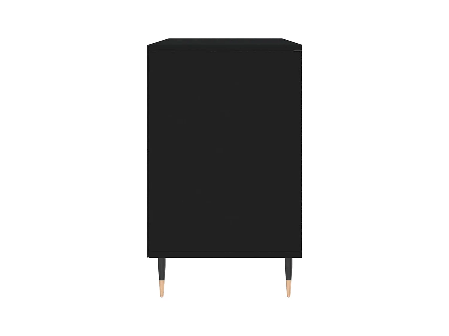 Zwarte schoenenkast 102x36x60 cm Technisch hout