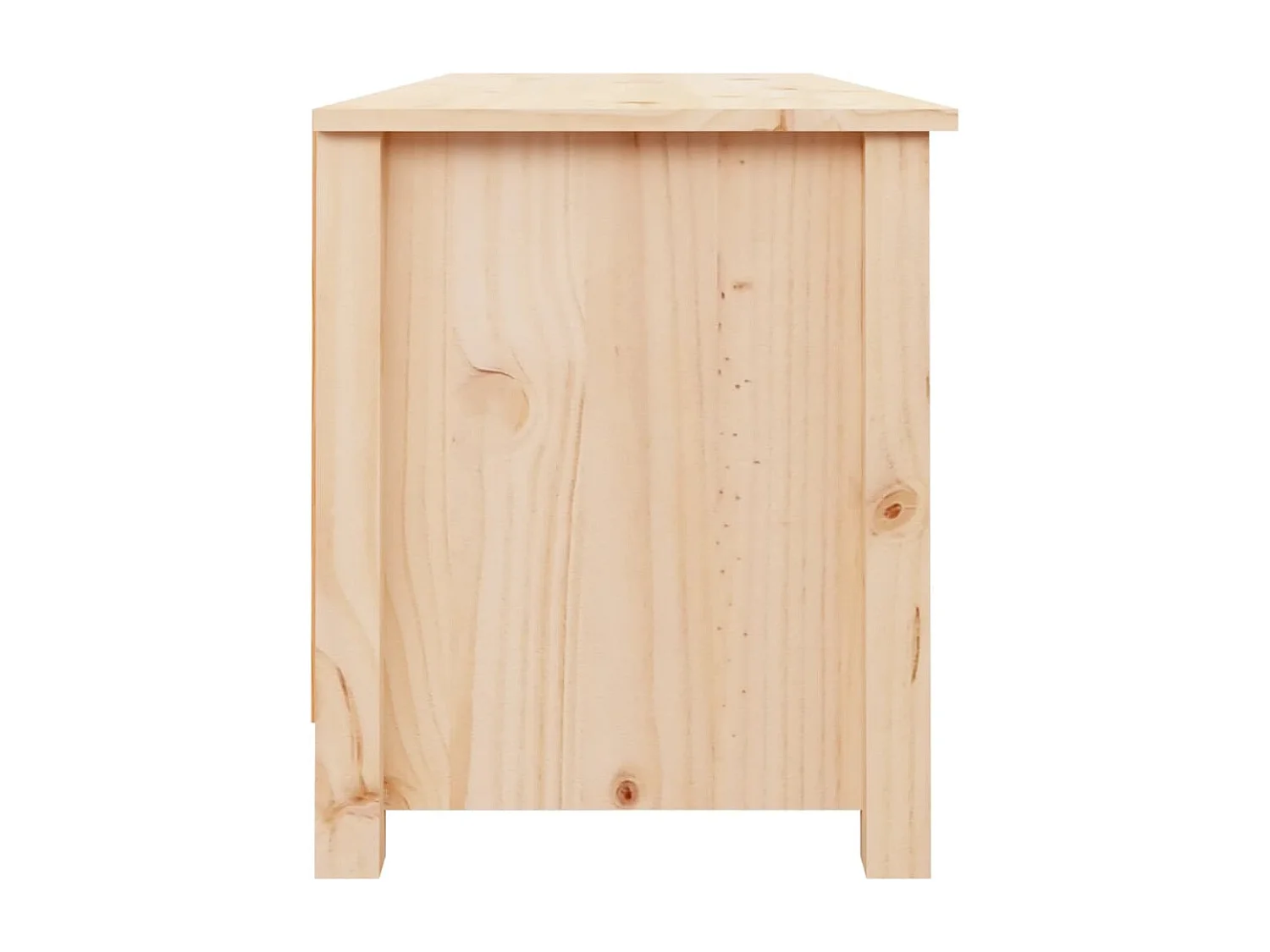 Banc à chaussures 110x38x45,5 cm Bois de pin massif