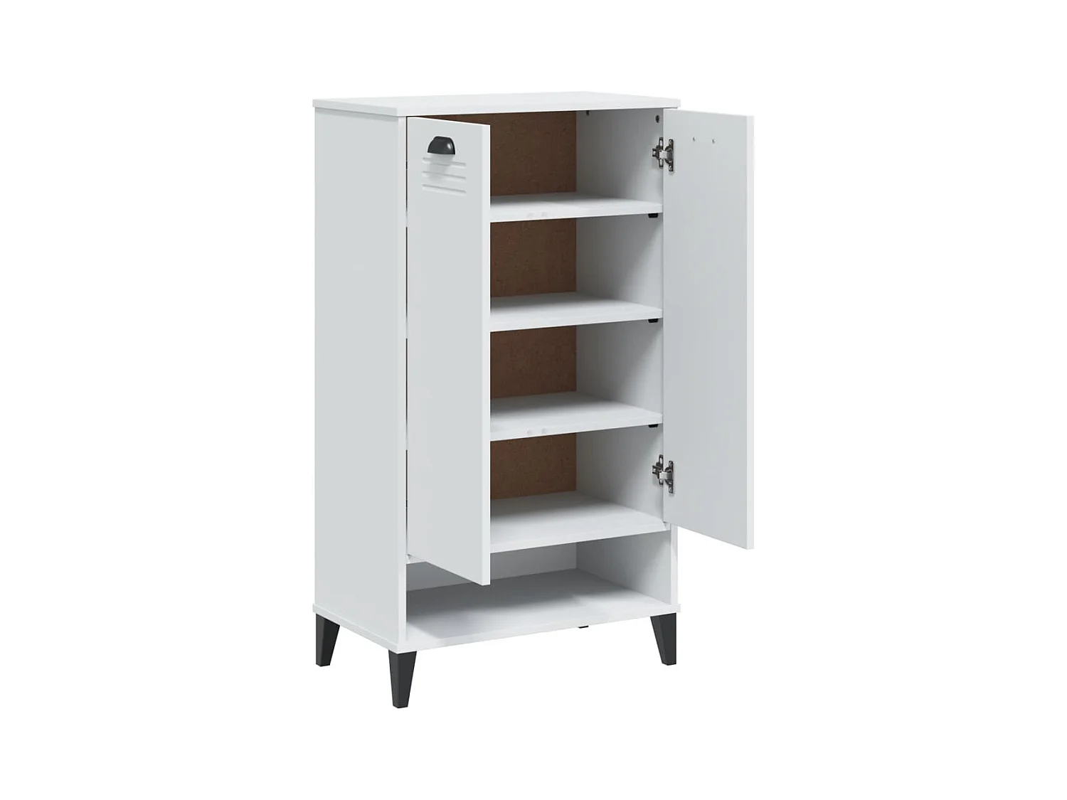 Armoire à chaussures blanc bois d'ingénierie