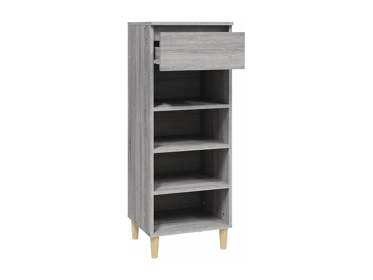 Armoire à chaussures Sonoma gris 40x36x105 cm Bois d'ingénierie