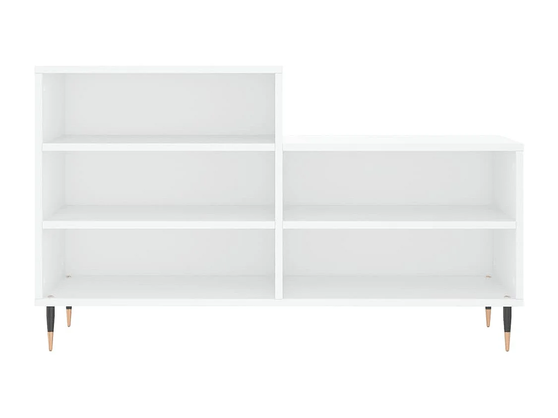 Armoire à chaussures Blanc 102x36x60 cm Bois d'ingénierie