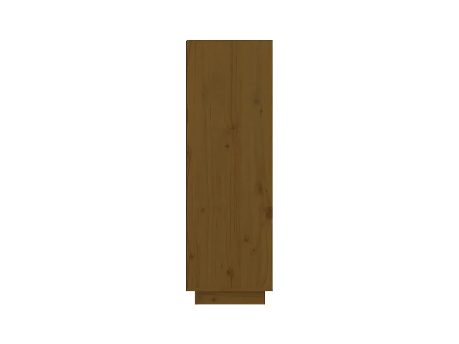 Armoire à chaussures Marron miel 60x34x105cm Bois de pin massif